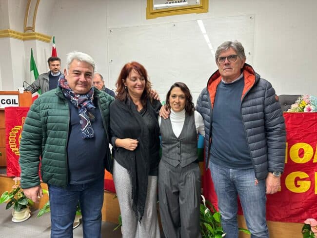 Rosy Scollo è la nuova segretaria generale della Fiom Cgil Catania