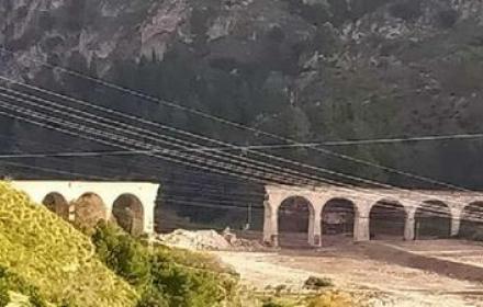 Crollo del ponte sul Sosio, oggi sopralluogo del Genio civile per valutare danni