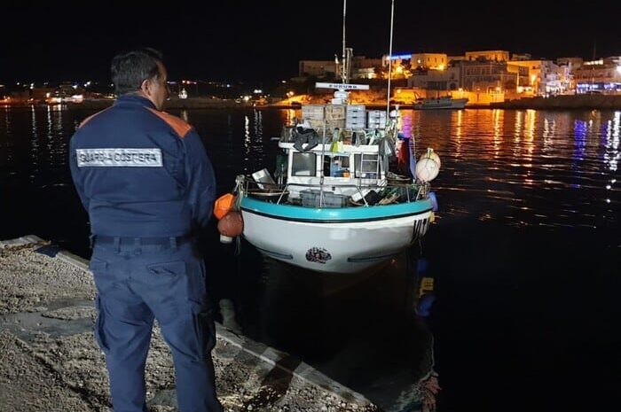 Peschereccio maltese intercettato da una motovedetta della Guardia Costiera di Lampedusa