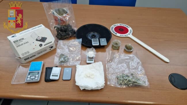 Marijuana e cocaina in uno stabile di San Cristoforo: arrestato 30enne catanese