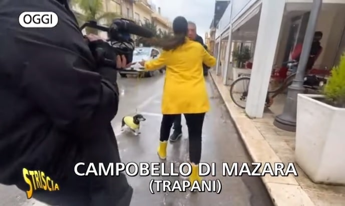 Stefania Petyx di “Striscia La Notizia” aggredita nel paese di Messina Denaro