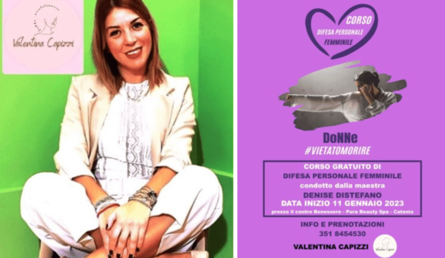 Il corso gratuito di autodifesa #donnevietatomorire ideato da Valentina Capizzi arriva anche a Catania