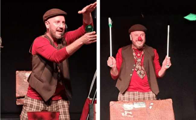 Magici incantesimi a Buio in Sala con l’applaudito spettacolo Teatro Circo di Filippo Velardita