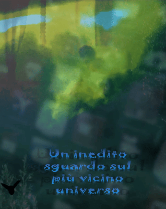 Inedito sguardo sul più vicino universo: riflessione su un mondo ormai sconfinato.