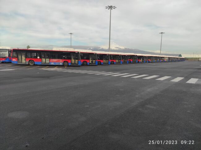 Trasporti Catania, ancora una giornata “nera”: 40 bus fermi su 104 richiesti, la nota di Faisa Cisal