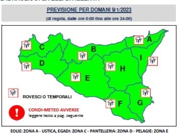 meteo domani sicilia previsioni 