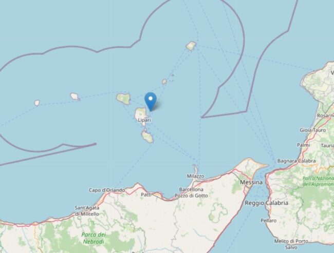 Torna a tremare la terra nelle Eolie: terremoto a Lipari
