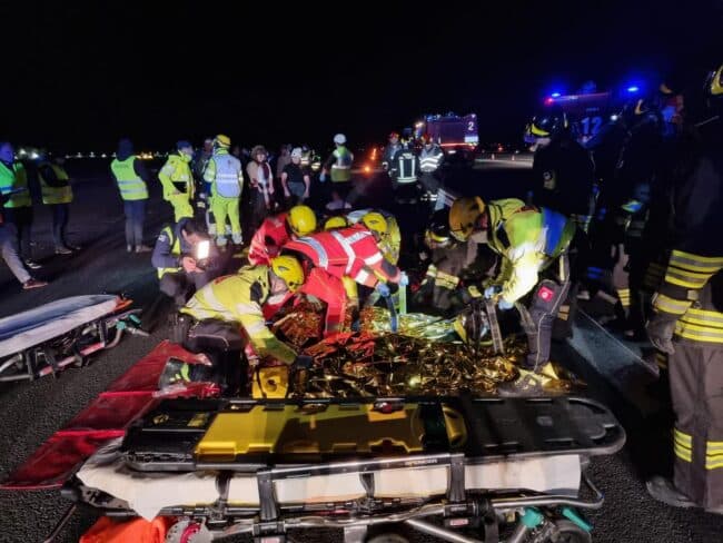 “Incidente aereo” all’aeroporto di Catania, la simulazione per testare la risposta a eventuali emergenze