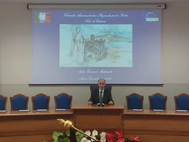 Inaugurazione Anno Giudiziario, il presidente del Tar di Catania: “Meno ricorsi, dato preoccupante”