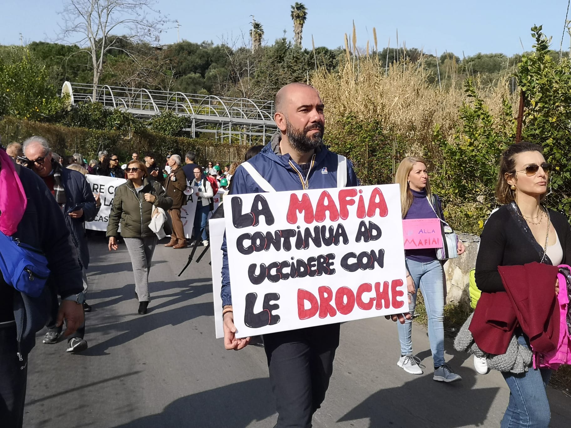 In piazza contro la mafia a quarant’anni dalla prima marcia Bagheria-Casteldaccia – FOTO