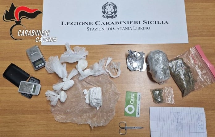 Operazioni a Catania e provincia: arrestato uno spacciatore a Librino