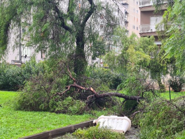 Tempesta Helios in Sicilia, persiste il maltempo con forte vento: Protezione civile sul campo – le vostre FOTO