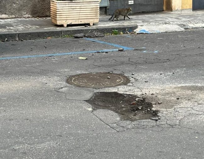 Catania, lavori per la messa in sicurezza delle strade: l’appello del Comitato Vulcania