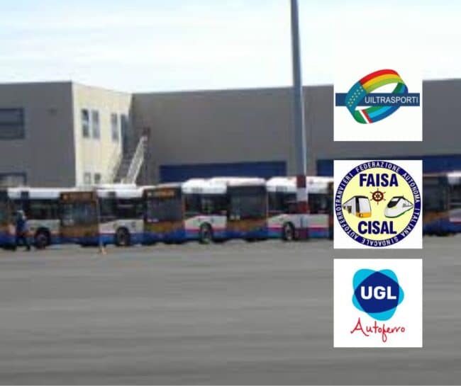 Trasporto pubblico, annunciato sit in di protesta per mercoledì 8 febbraio