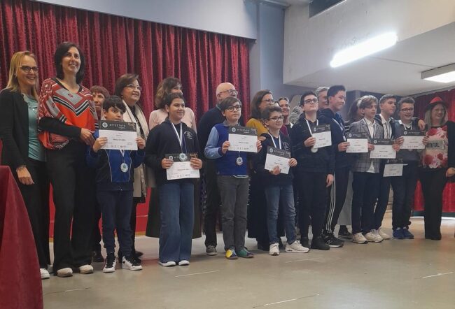 Premiazione Giochi Matematici all’I.C. Cavour di Catania