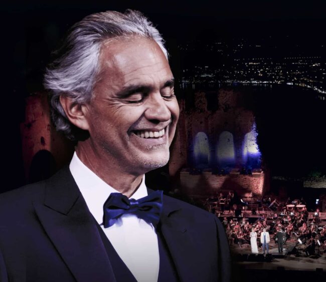 Andrea Bocelli fa il bis a Taormina, esce una nuova data in estate