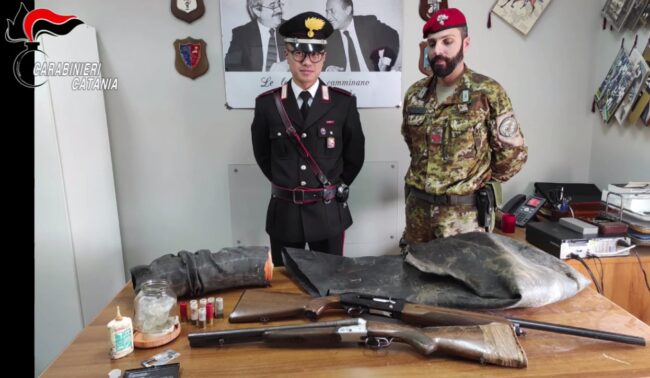 Nascondeva la armi nell’ovile: denunciato un membro del clan Laudani – VIDEO