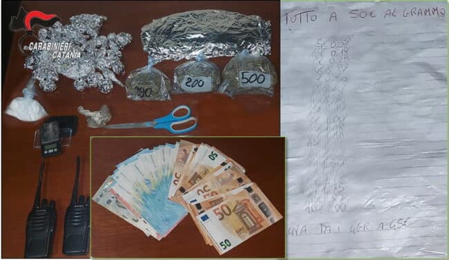 Demolito “supermarket” della droga nella cantina di un palazzo di viale Moncada