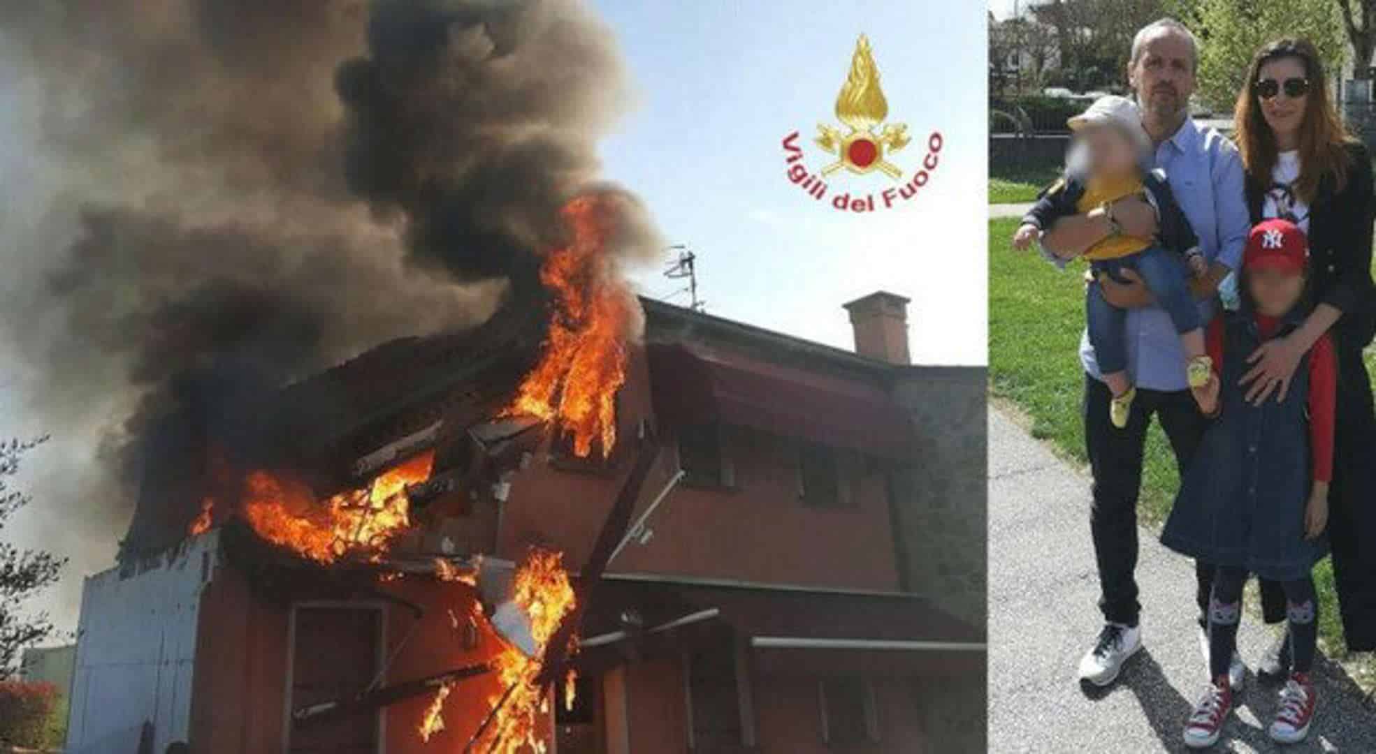 Va in cucina per preparare la colazione ed esplode la casa: mamma muore sul colpo, marito e figli feriti