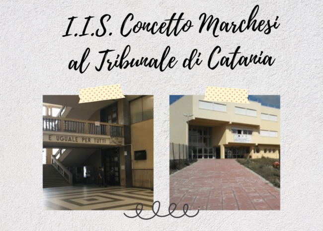 L’I.I.S. “Marchesi” di Mascalucia presente all’intitolazione locali al M.M. Alfredo Agosta al Tribunale di Catania