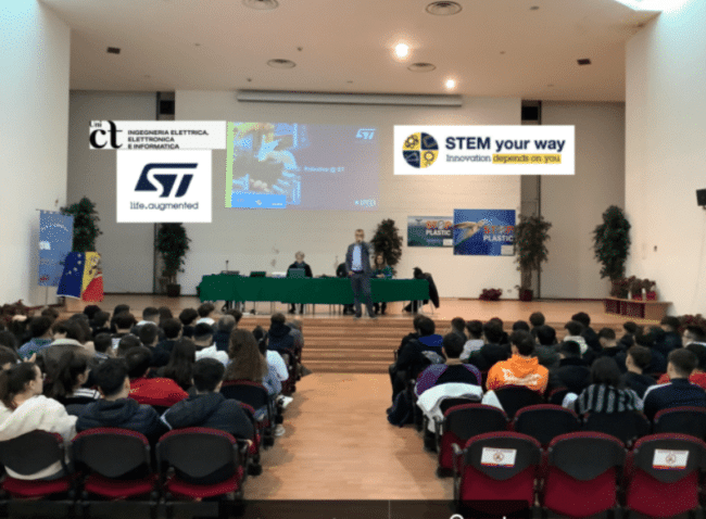L’azienda StMicroelectronics incontra gli studenti del “Gemmellaro” di Catania