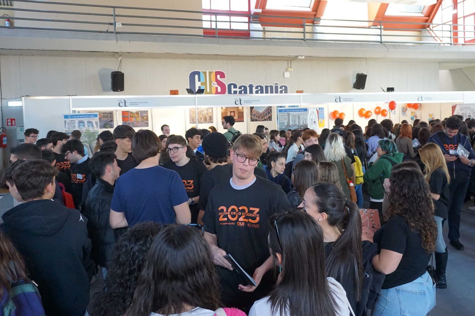 Salone dello studente, grande afflusso di studenti al Cus Catania in occasione della prima giornata