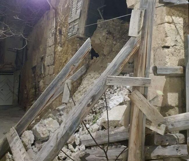 Paura a Licata per crollo di un edificio nel centro storico