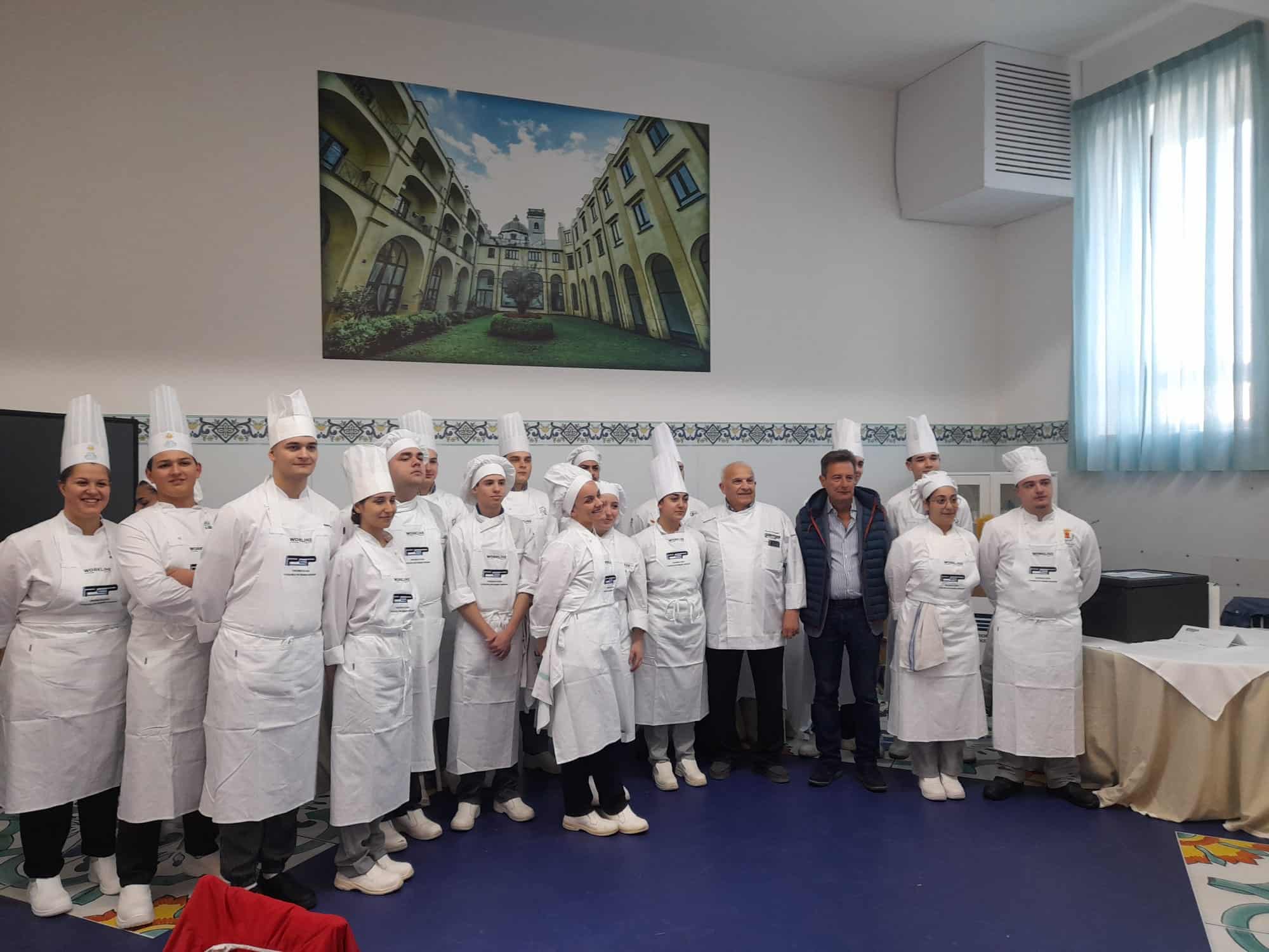 Ottima prova per gli studenti del “K. Wojtyla” di Catania al concorso internazionale di cucina a Sorrento