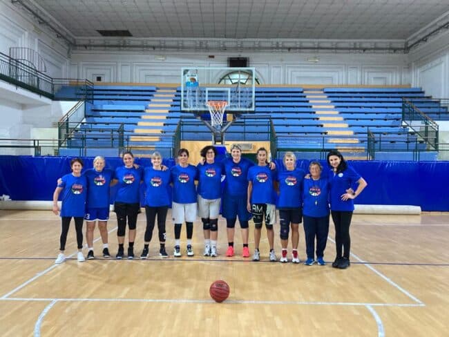 Catania, donne e basket: la Nazionale Fimba Over 55 si prepara ai Campionati Europei