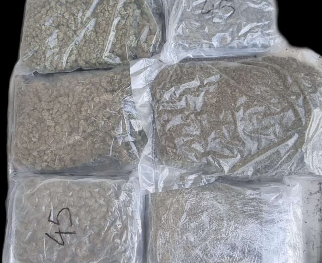 Catania, arrestato 51enne con in casa oltre 7 chili di marijuana