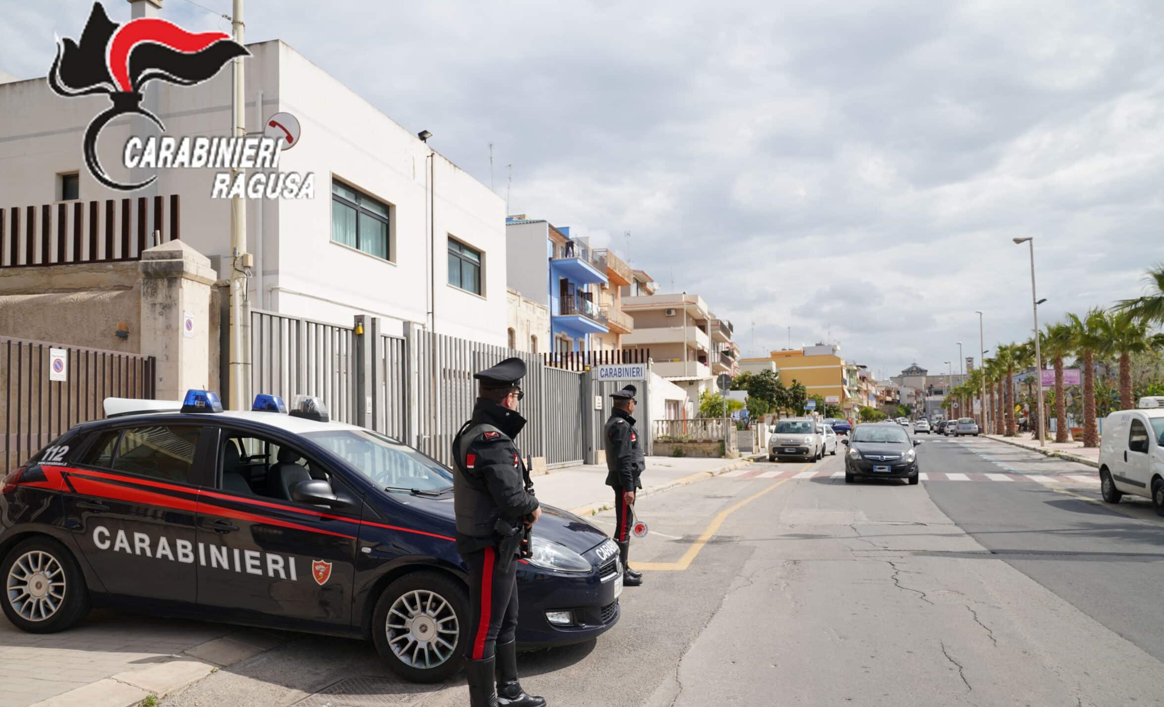 Controlli nel Ragusano: effettuate perquisizioni domiciliari, personali e veicolari