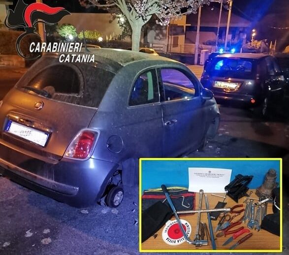 Battaglia al mercato nero di ricambi d’auto: un arresto nel Catanese