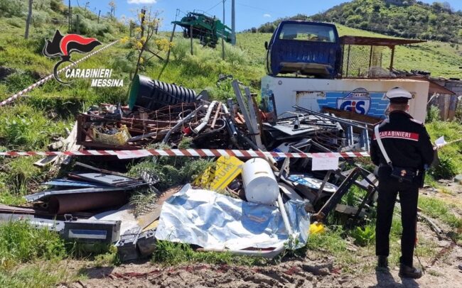 Sequestrate due discariche abusive a cielo aperto: scattano le denunce