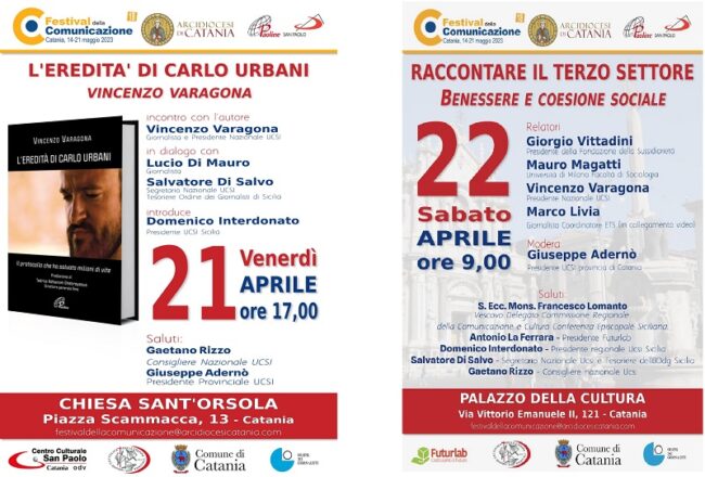 Festival della Comunicazione a Catania: due importanti incontri formativi