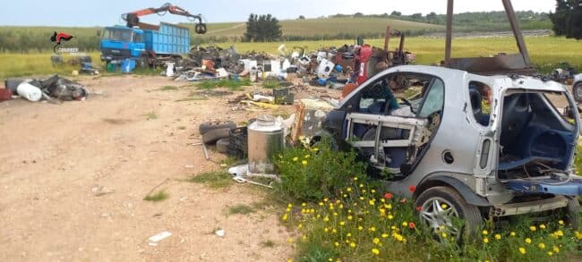 Rifiuti pericolosi, denunciate tre persone a Pachino