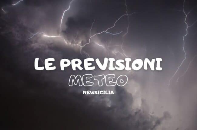 Meteo Sicilia, arrivano le piogge: le previsioni per domani