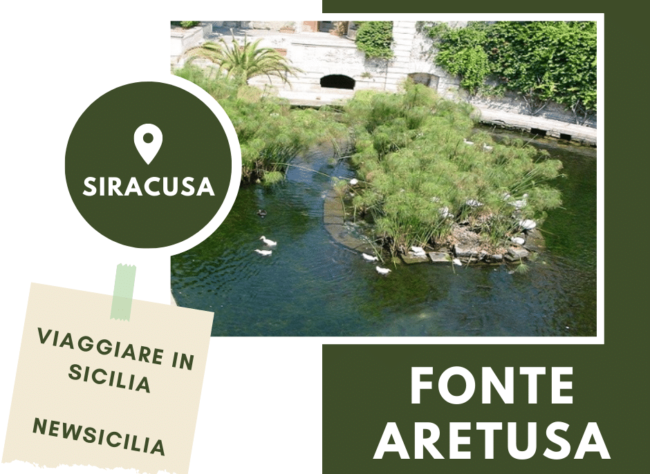 Fonte Aretusa di Siracusa, un luogo storico in cui mito e storia si intrecciano inevitabilmente