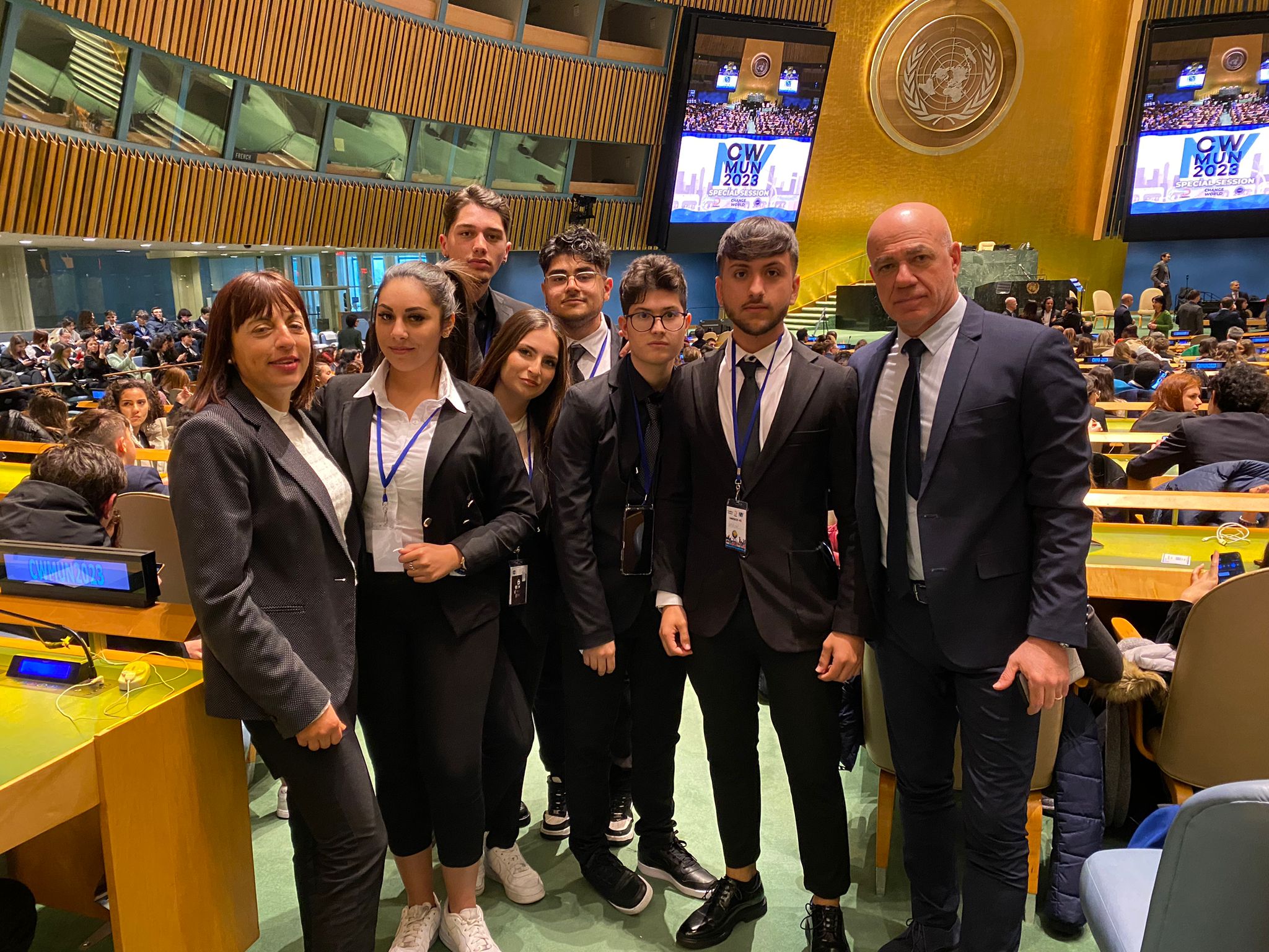La premialità, il merito e l’apprendimento esperienziale portano sei studenti dell’ITI “Cannizzaro” fra gli scranni del palazzo delle Nazioni Unite a New York