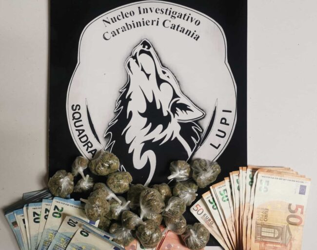 Riceveva ordinazioni di droga via cellulare, arrestato catanese