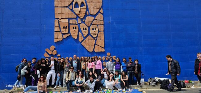 Il Liceo artistico “Mario Rapisardi” di Paternò partecipa all’inaugurazione della “Porta delle Farfalle”