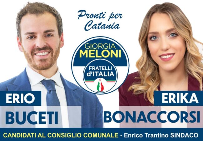 Inaugurazione della campagna elettorale di Erio Buceti ed Erika Bonaccorsi