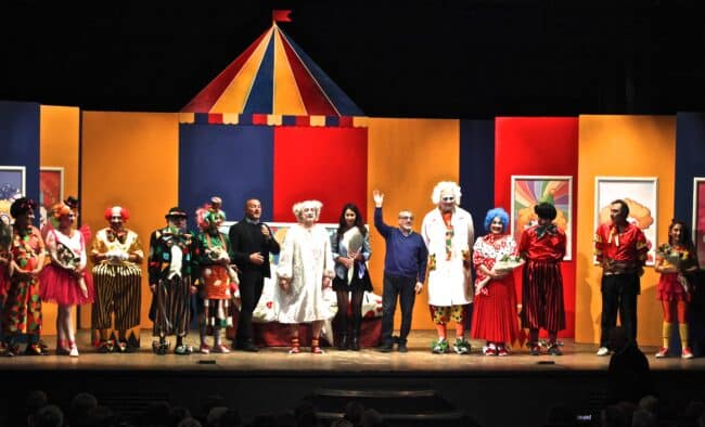 Teatro Stabile Tremestieri: Turi Giordano e Filippo Nicosia in una rivisitazione circense del “Il malato immaginario”