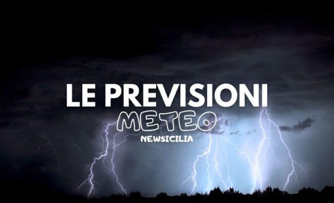 Maltempo senza tregua in Sicilia: domani allerta meteo rossa, arancione e gialla – le PREVISIONI