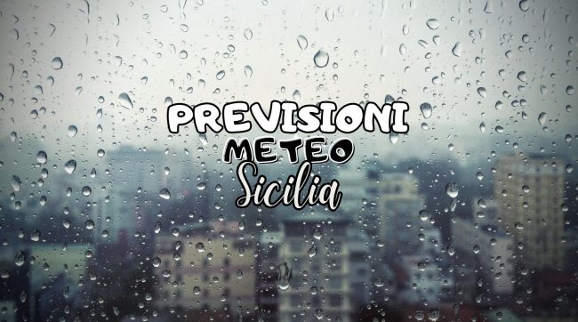 Meteo, diramata allerta gialla per maltempo domani in Sicilia