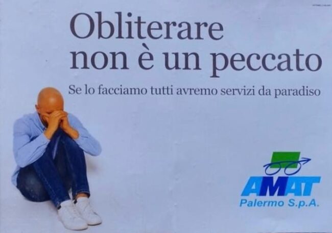 Scoppia la polemica sulla nuova campagna pubblicitaria dell’Amat: sui social anche i primi “meme”
