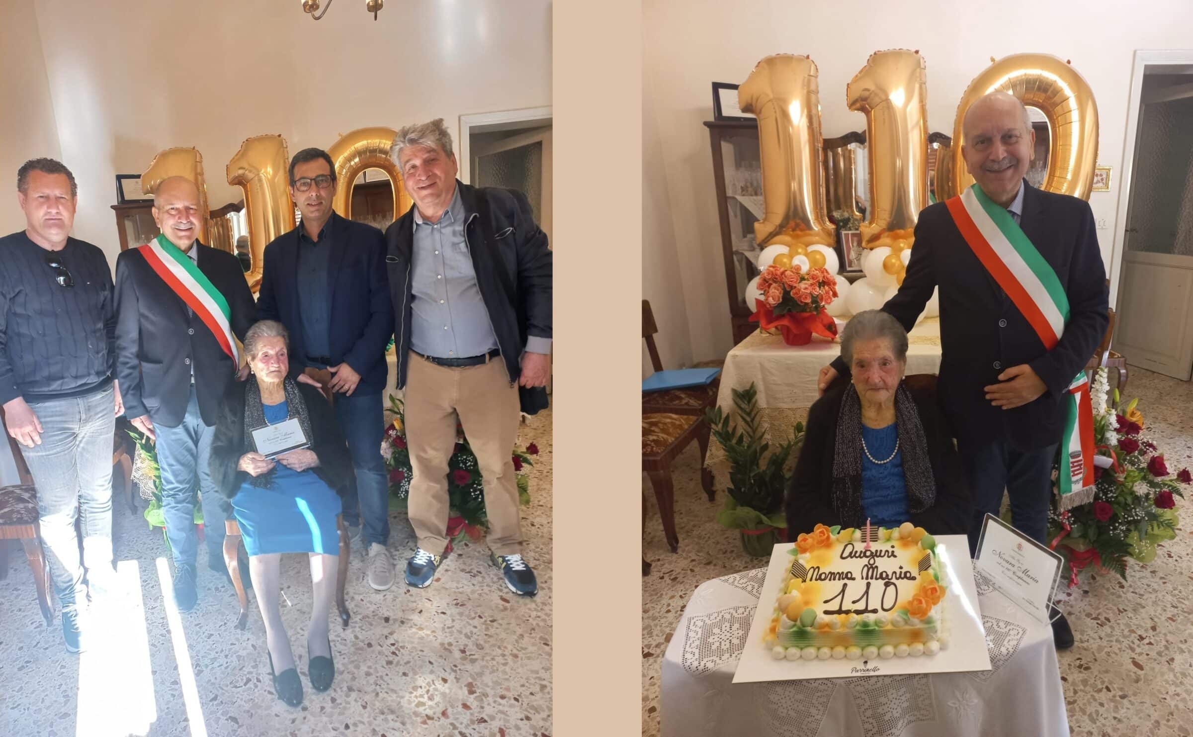Ancora una nonnina record in Sicilia, Maria Novara compie 110 anni