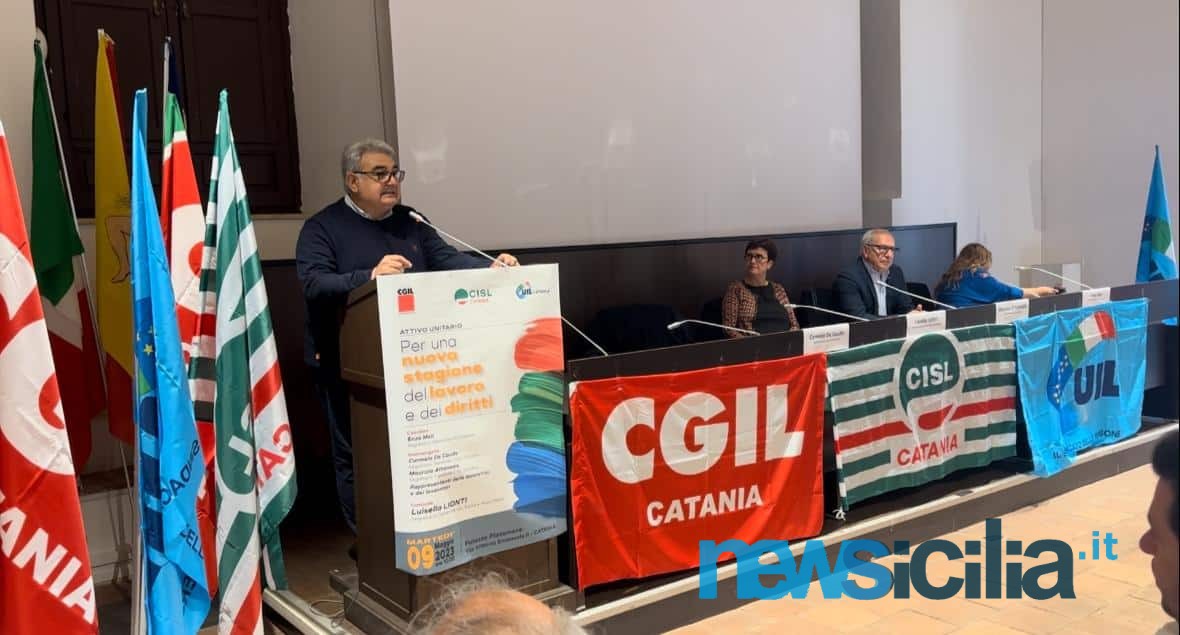 “Per una nuova stagione del lavoro e dei diritti”, mobilitazione sindacale anche Catania – FOTO e VIDEO INTERVISTA