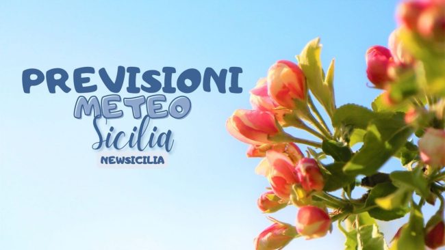 Meteo Sicilia, le previsioni per domani
