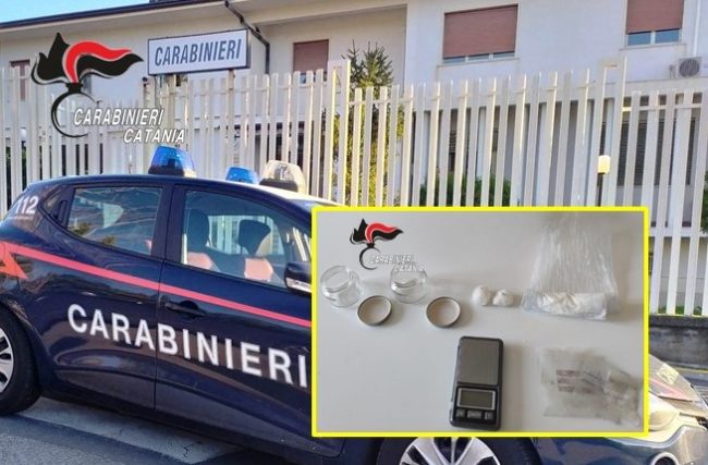 Spaccio di cocaina ad Acireale, arrestato pusher