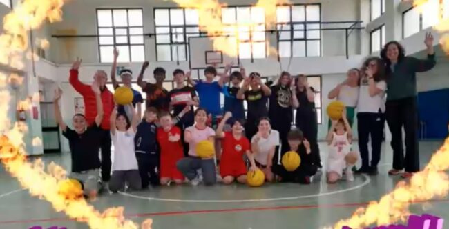 All’I.C. “Cavour” di Catania P.O.N. “Apprendimento e socialità 2” Modulo Basket – VIDEO